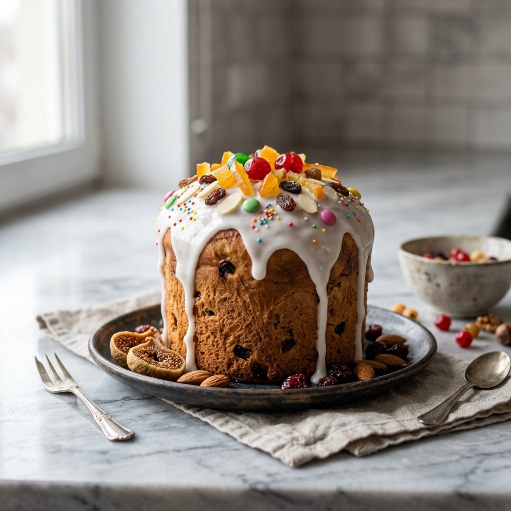 Праздничный кулич в хлебопечке
