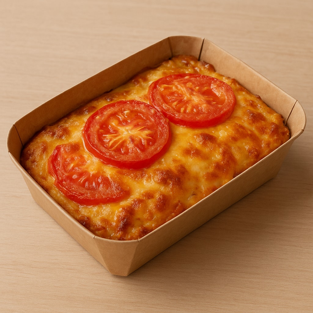 Лодочки с курицей барбекю и картофелем