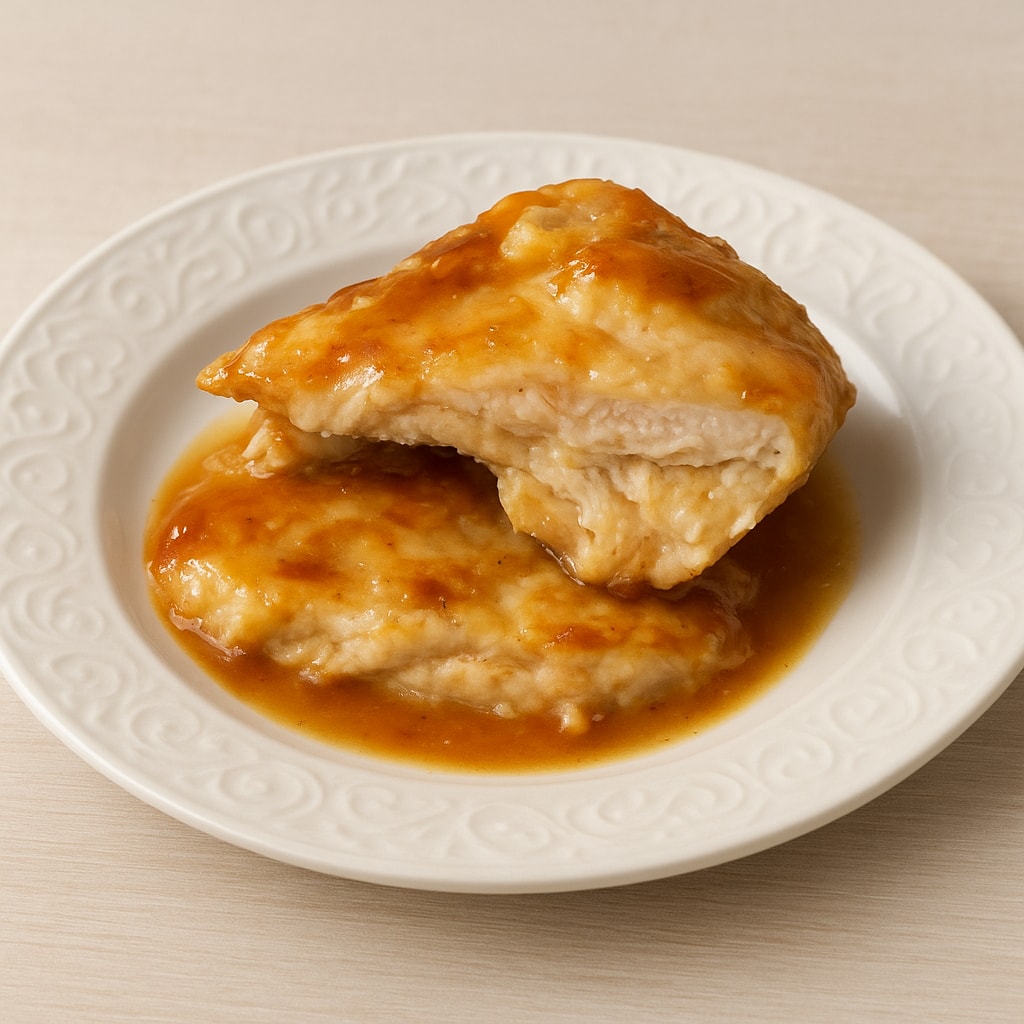 Курица под сырной шапочкой