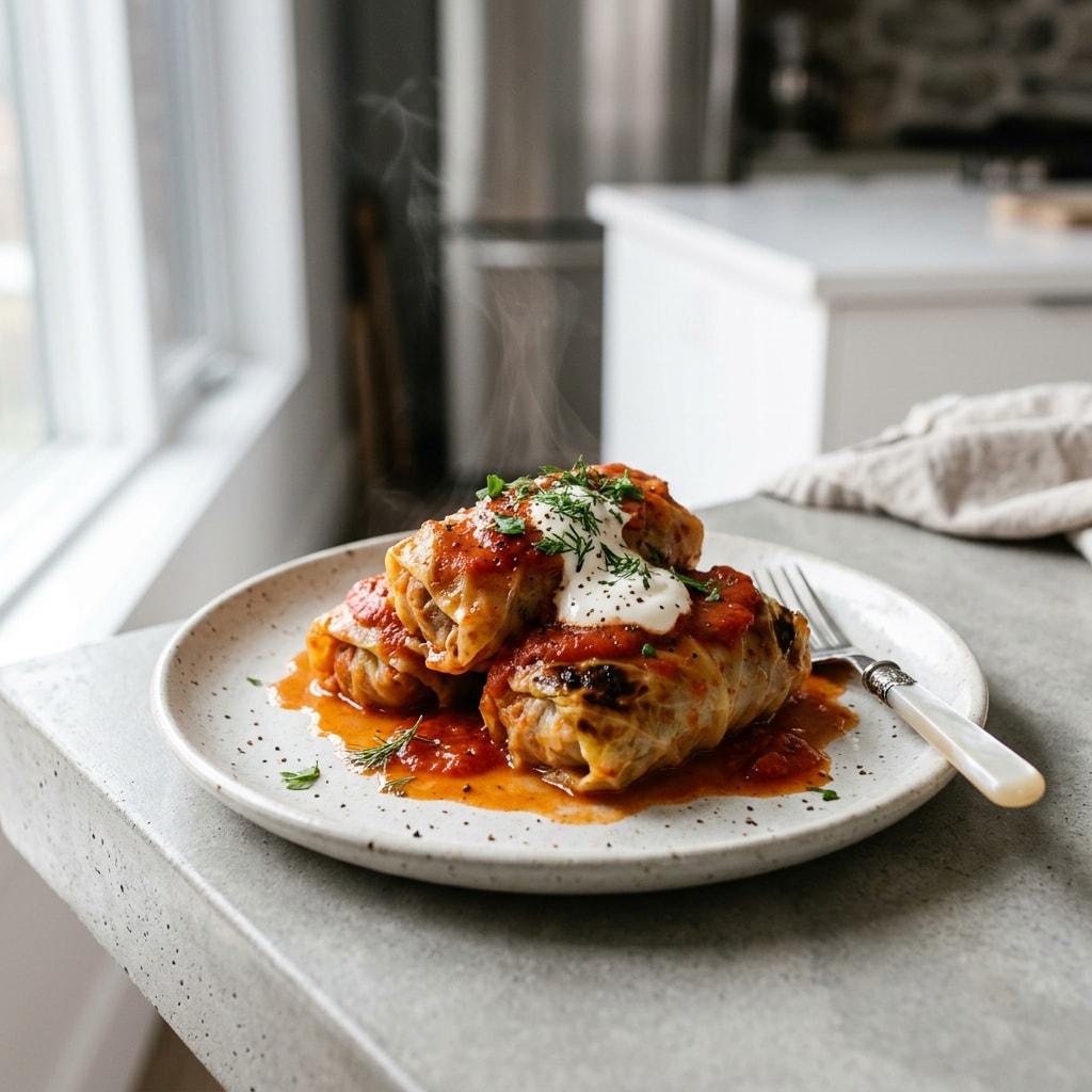 Классические голубцы с мясным фаршем и рисом