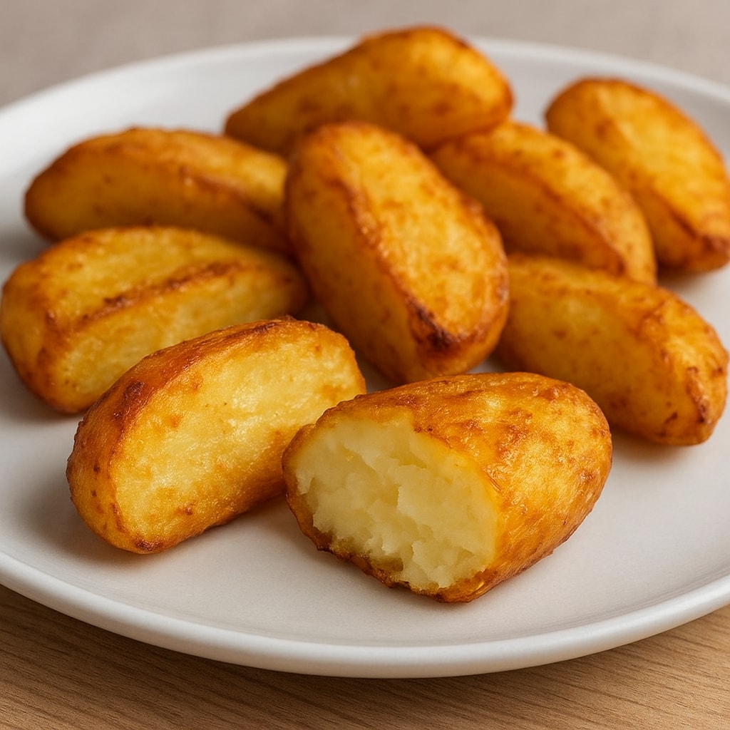 Запеченная картошечка с чесноком и розмарином