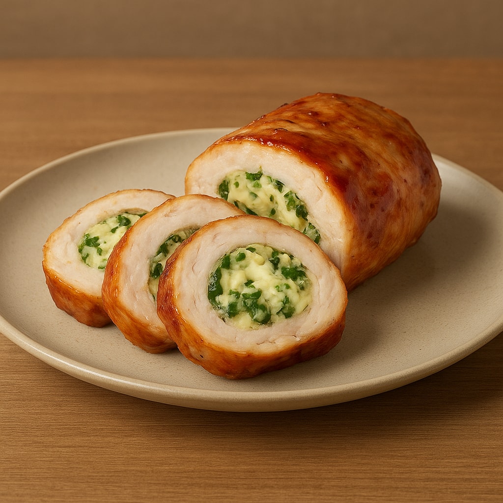 Сытный мясной рулет