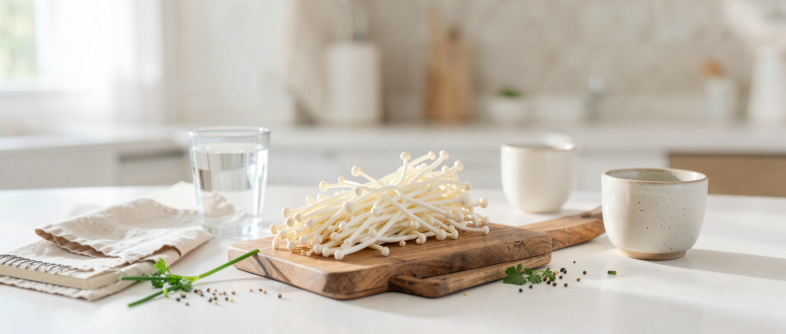 Грибы эноки: как готовить правильно и вкусно