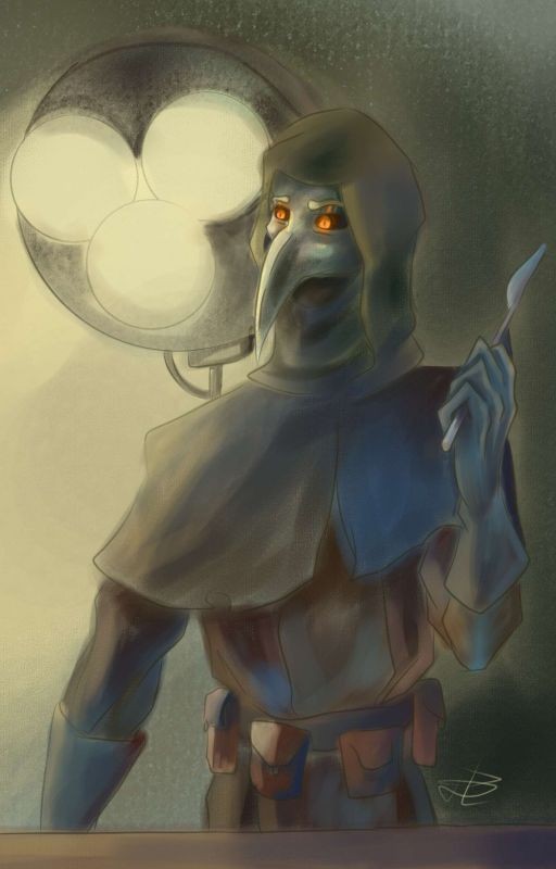 2 жизнь из 15 (scp-049 x Reader)