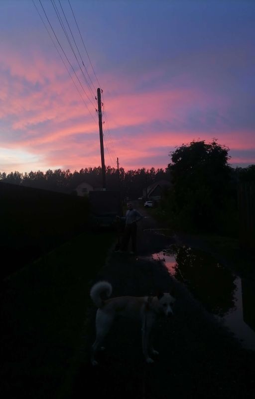 Мгновение перед восходом солнца