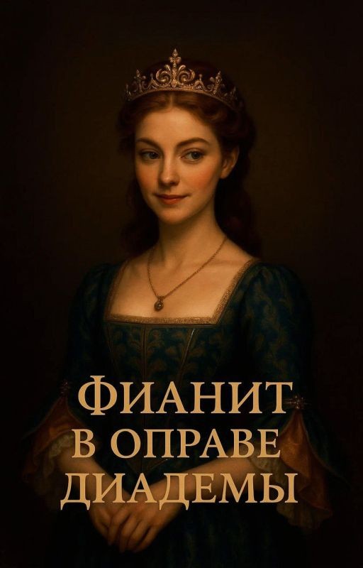 Фианит в оправе диадемы