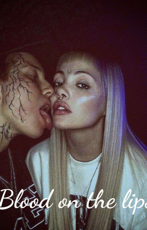 Blood on the lips