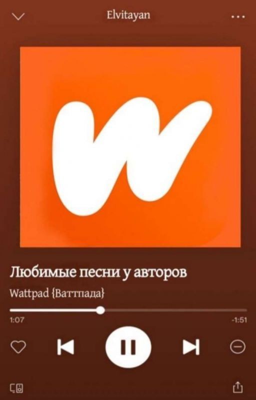 Любимые песни у Авторов Waffpad {Ваттпада}