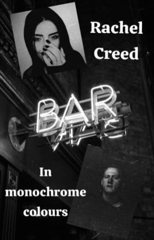 In monochrome colours