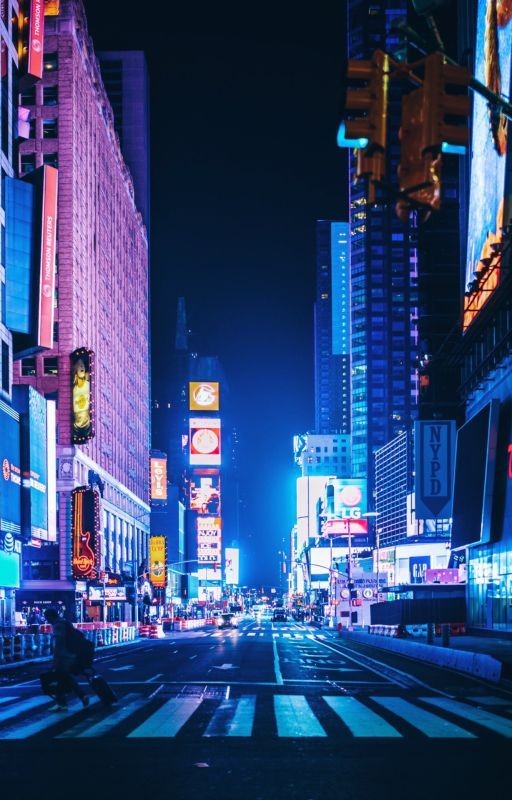 Тень ночного Нью-Йорка