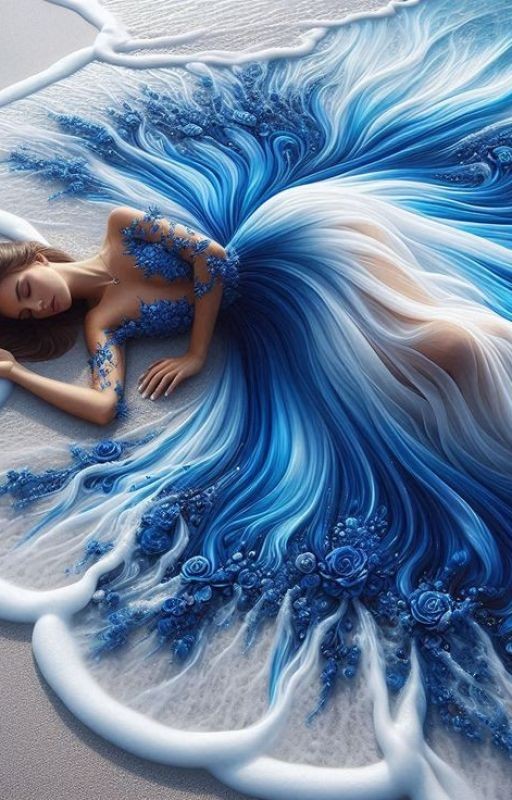 В морской раковине