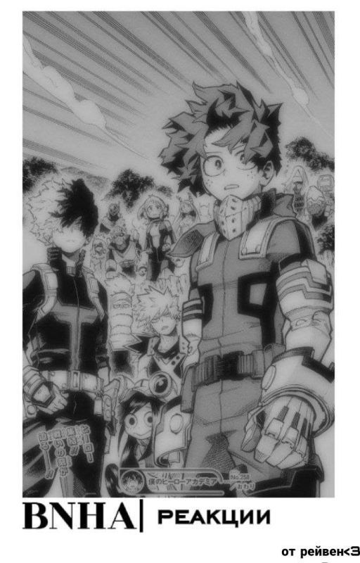 BNHA| реакции