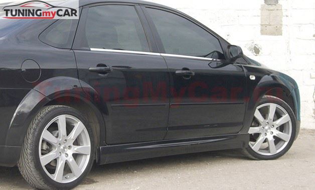 Пороги "ICС" для Ford Focus 2 2004-2011 (седан, хетчбек 3-5D)