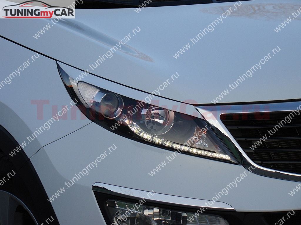 РЕСНИЧКИ НА ФАРЫ ДЛЯ KIA SPORTAGE(3RD) A3-6>