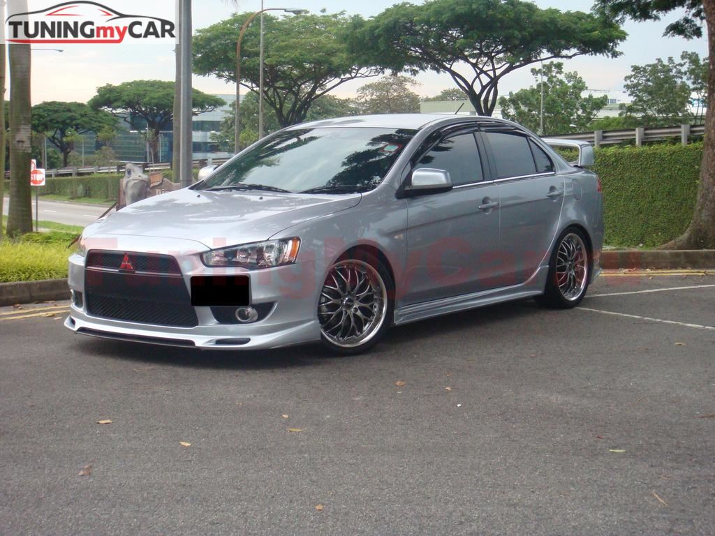 Пороги Zodiak для Mitsubishi Lancer X