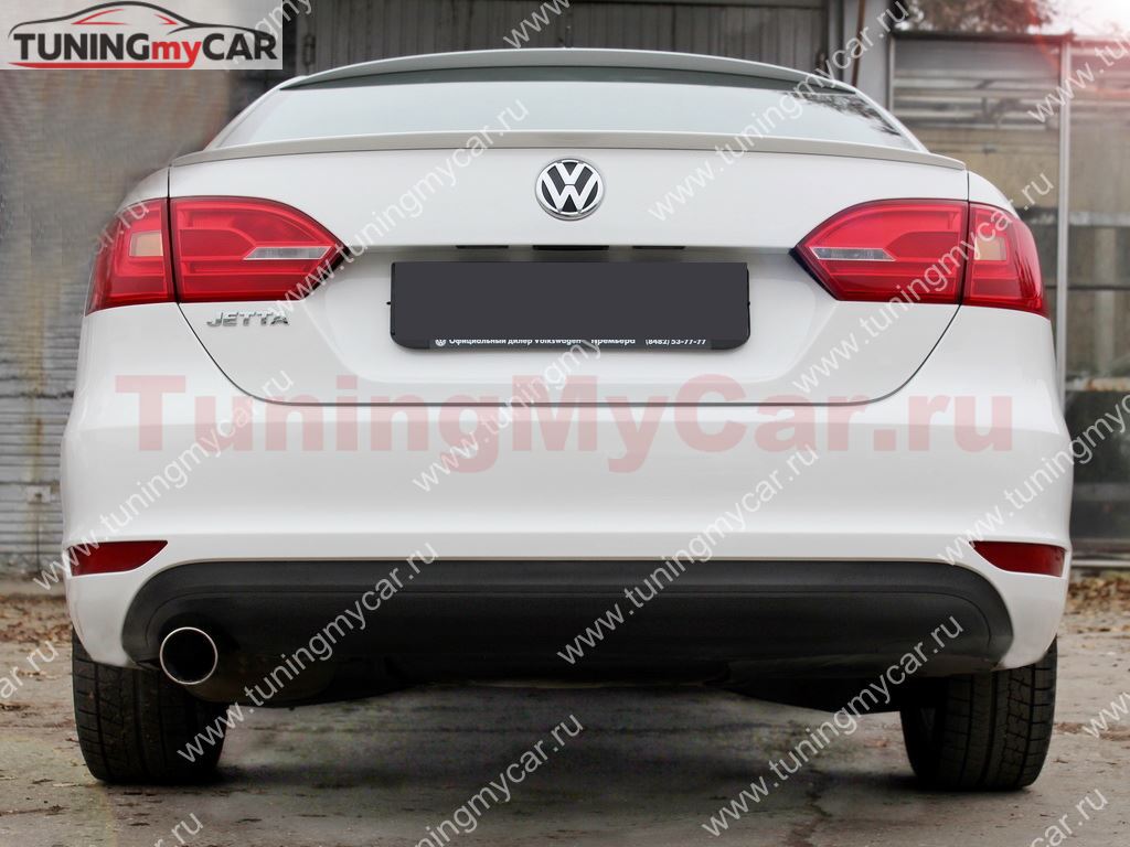 Лип спойлер для VW Jetta VI (2010 - Н.В.)