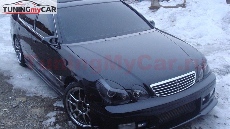 Реснички на фары для Toyota Aristo JZS160