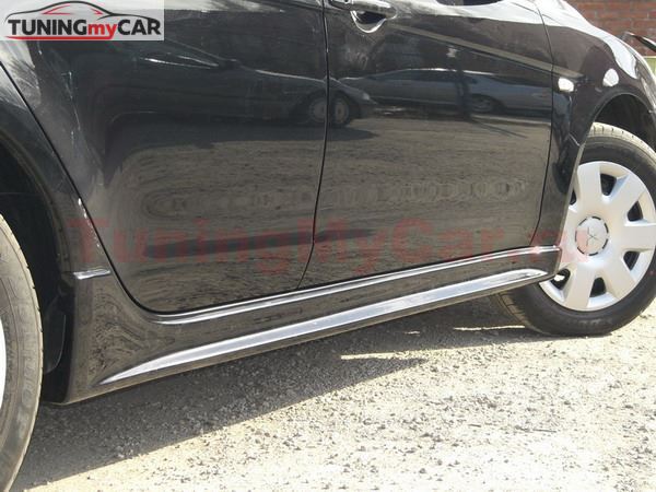 абс ПОРОГИ усиленные для Mitsubishi Lancer 10 (style 2.0)