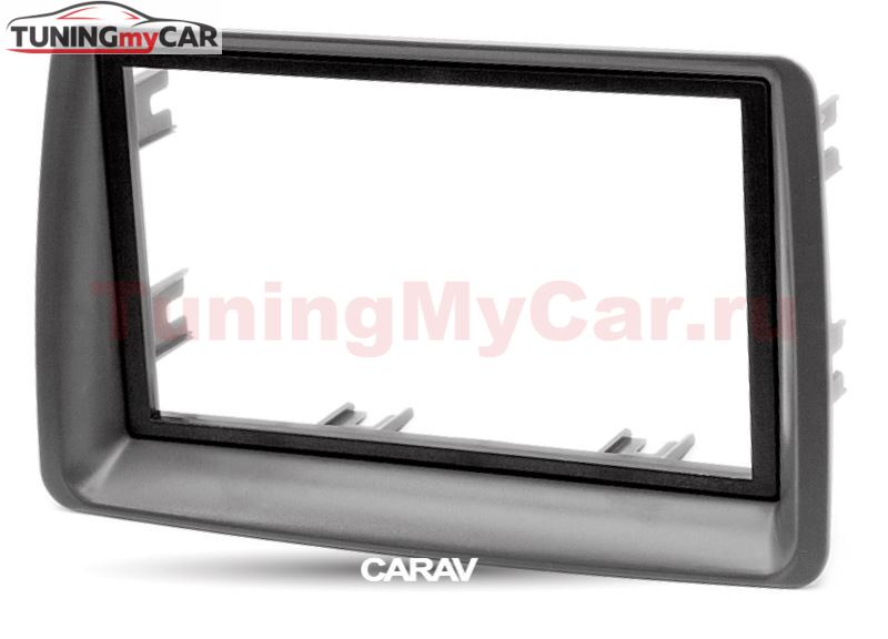 Переходная рамка для установки автомагнитолы CARAV 11-280: 2 DIN / 173 x 98 mm / 178 x 102 mm / FIAT Panda (169) 2003-2012