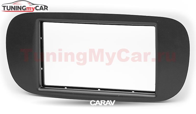 Переходная рамка для установки автомагнитолы CARAV 11-322: 2 DIN / 173 x 98 mm / 178 x 102 mm / FIAT (500) 2007-2015