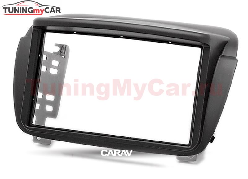 Переходная рамка для установки автомагнитолы CARAV 11-376: 2 DIN / 173 x 98 mm / 178 x 102 mm / FIAT Doblo (263) 2010-2015 / OPEL Combo Tour (D) 2011+