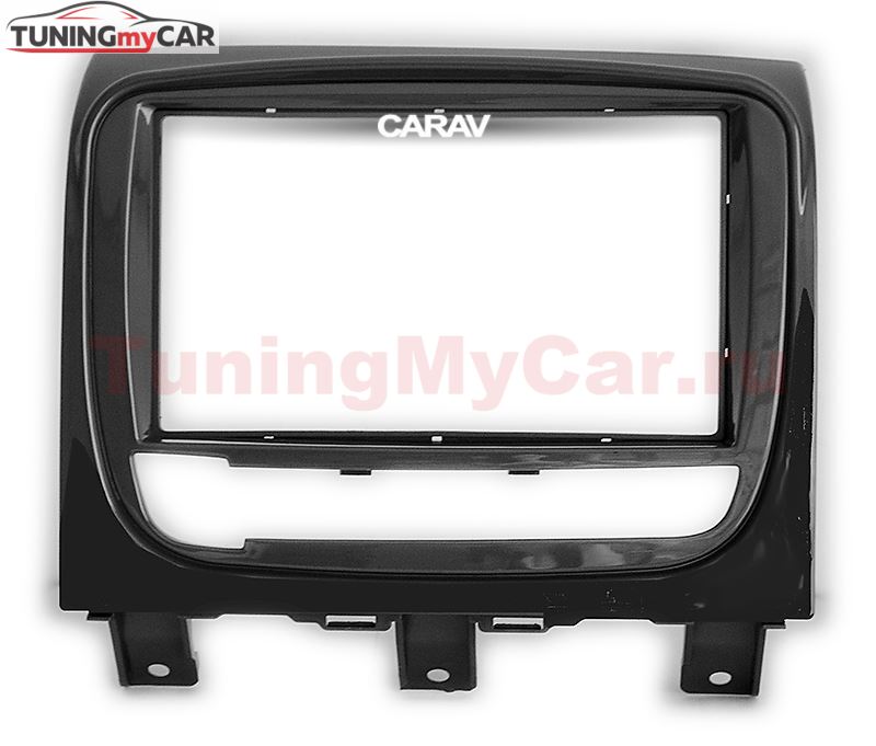 Переходная рамка для установки автомагнитолы CARAV 11-686: 2 DIN / 173 x 98 mm / 178 x 102 mm / FIAT Strada 2012+