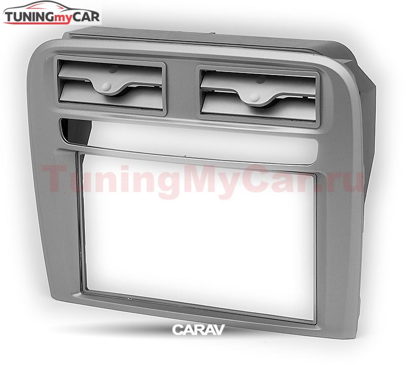 Переходная рамка для установки автомагнитолы CARAV 11-750: 2 DIN / 173 x 98 mm / 178 x 102 mm/ FIAT Punto (199/310) 2005-2012, Linea (323) 2007-2014