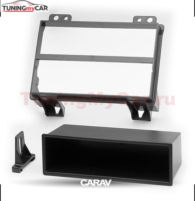 Переходная рамка для установки автомагнитолы CARAV 11-049: 1 DIN / 182 x 53 mm / FORD Fiesta 2001-2005; Fusion 2002-2005