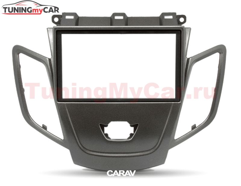 Переходная рамка для установки автомагнитолы CARAV 11-303: 2 DIN / 173 x 98 mm / 178 x 102 mm / FORD Fiesta 2008-2017