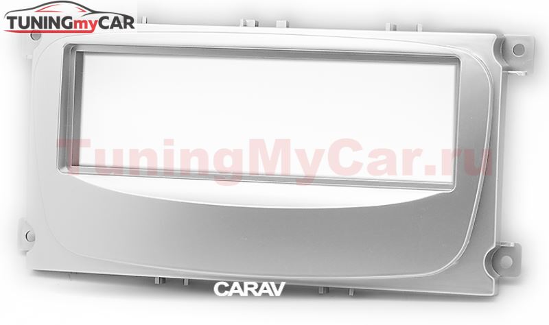 Переходная рамка для установки автомагнитолы CARAV 11-415: 1 DIN / 182 x 53 mm / FORD Focus II, Mondeo, S-Max, C-Max 2007-2011; Galaxy II 2006-2011; Kuga 2008-2012