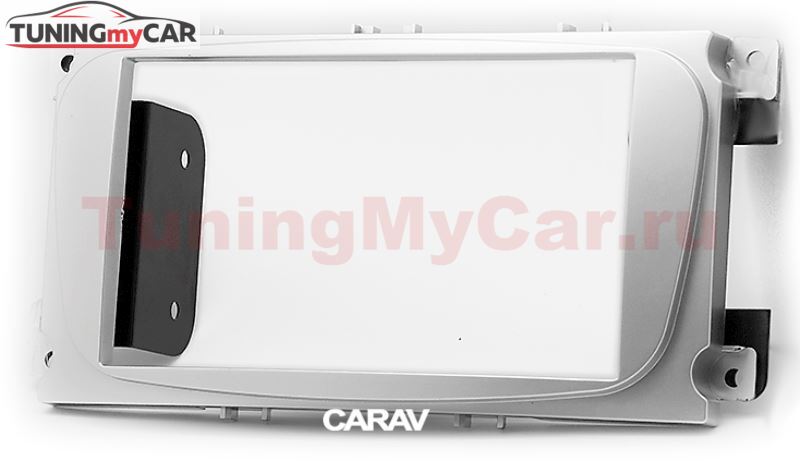 Переходная рамка для установки автомагнитолы CARAV 11-416: 2 DIN / 173 x 98 mm / 178 x 102 mm / FORD Focus II, Mondeo, S-Max, C-Max 2007-2011; Galaxy II 2006-2011; Kuga 2008-2012