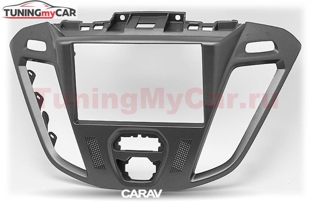 Переходная рамка для установки автомагнитолы CARAV 11-491: 2 DIN / 173 x 98 mm / FORD Transit Custom, Tourneo Custom 2012+