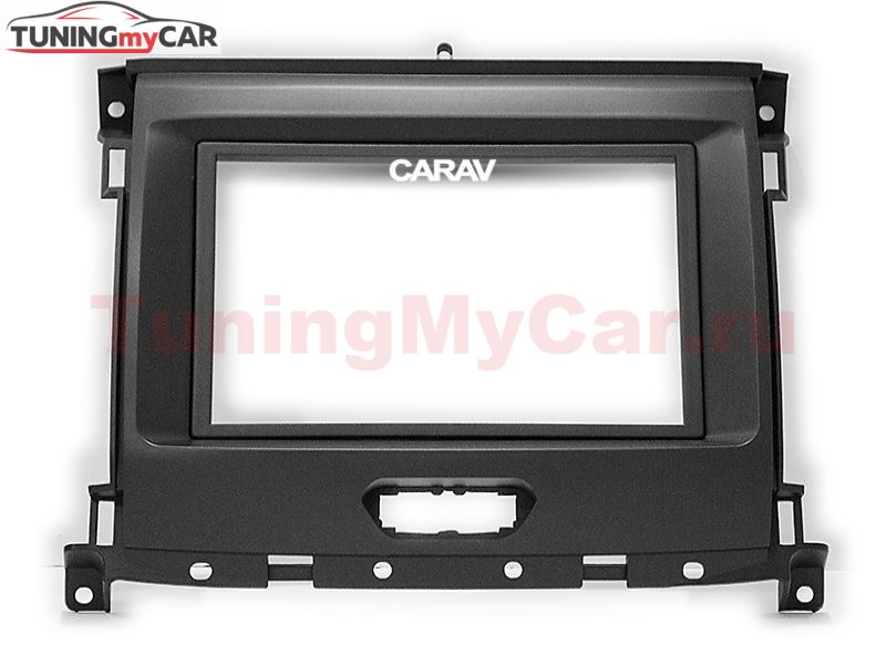 Переходная рамка для установки автомагнитолы CARAV 11-626: 2 DIN / 173 x 98 mm / 178 x 102 mm / FORD Ranger 2015+