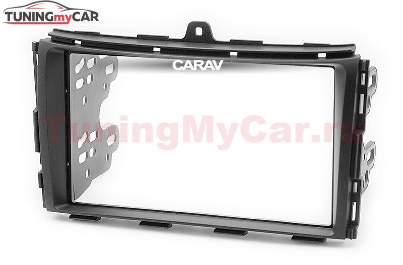 Переходная рамка для установки автомагнитолы CARAV 11-707: 2 DIN / 173 x 98 mm / 178 x 102 mm / GEELY Emgrand EC7 2014-2016, Emgrand 7 2016+