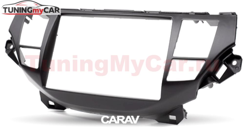 Переходная рамка для установки автомагнитолы CARAV 11-117: 2 DIN / 173 x 98 mm / 178 x 102 mm / HONDA Crosstour 2010-2012; Accord 2008-2012