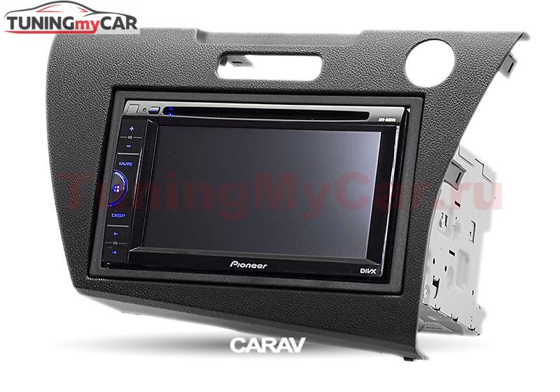 Переходная рамка для установки автомагнитолы CARAV 11-224: 2 DIN / 173 x 98 mm / 178 x 102 mm / HONDA CR-Z 2010+