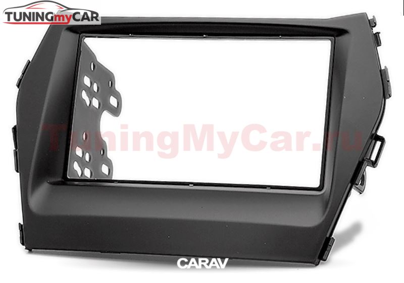 Переходная рамка для установки автомагнитолы CARAV 11-315: 2 DIN / 173 x 98 mm / 178 x 102 mm / HYUNDAI iX-45, Santa Fe 2012+
