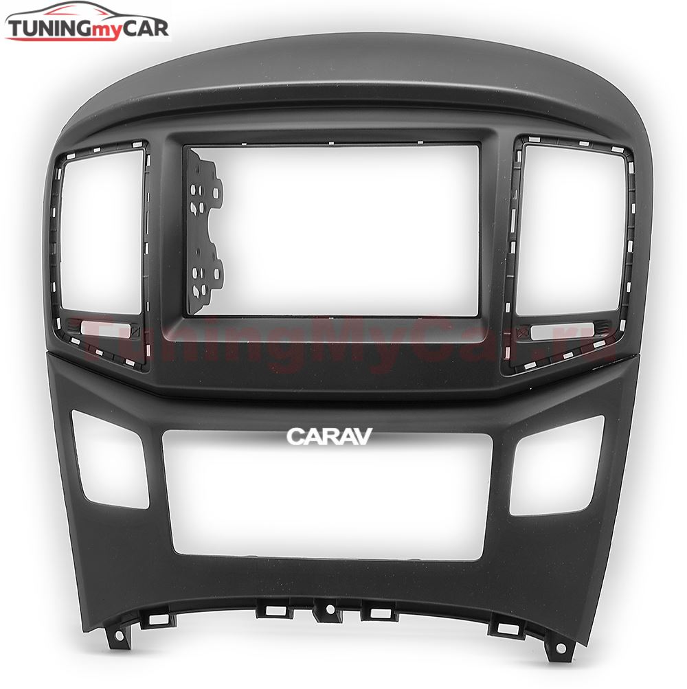Переходная рамка для установки автомагнитолы CARAV 11-604: 2 DIN / 173 x 98 mm / 178 x 102 mm / HYUNDAI H-1, Starex, i800, iLoad, iMax 2015+