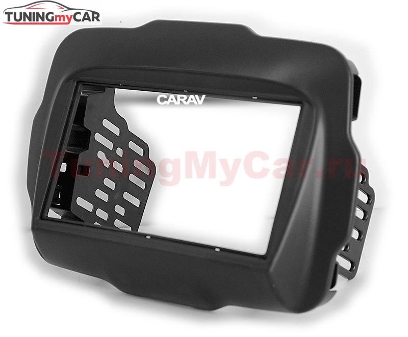 Переходная рамка для установки автомагнитолы CARAV 11-629: 2 DIN / 173 x 98 mm / 178 x 102 mm / JEEP Renegate 2014+