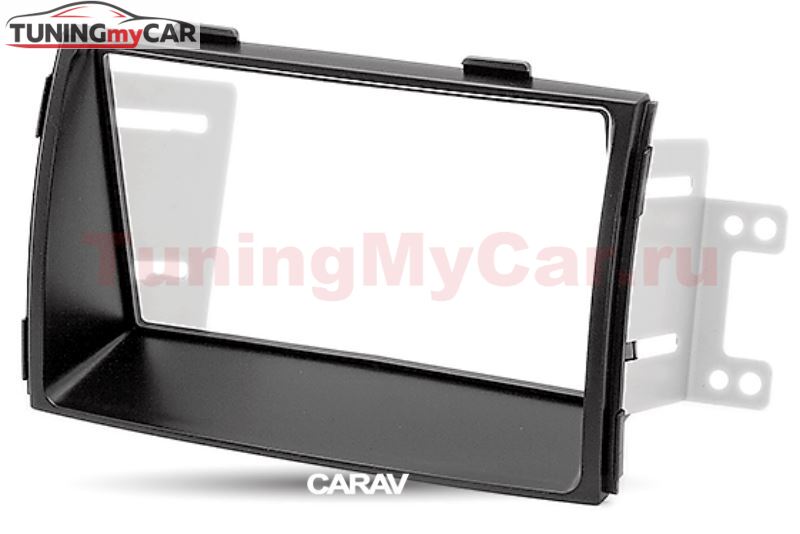 Переходная рамка для установки автомагнитолы CARAV 11-073: 2 DIN / 173 x 98 mm / KIA Sorento (XM) 2009-2012