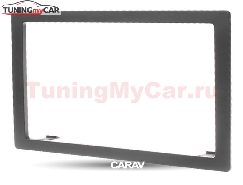 Переходная рамка для установки автомагнитолы CARAV 11-074: 2 DIN / 173 x 98 mm / KIA Carens 2006-2012; Rondo 2007-2012