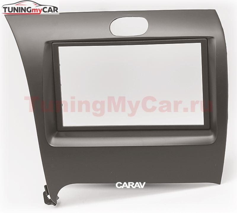 Переходная рамка для установки автомагнитолы CARAV 11-394: 2 DIN / 173 x 98 mm / 178 x 102 mm / KIA Cerato, Forte 2013+; K3 2012+