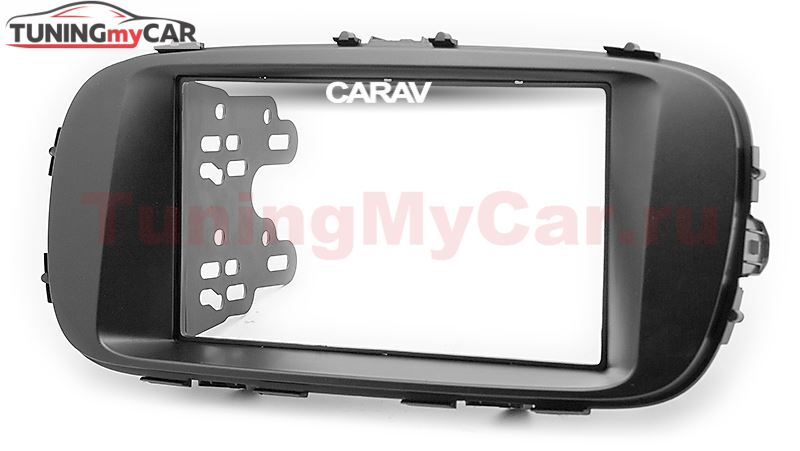 Переходная рамка для установки автомагнитолы CARAV 11-488: 2 DIN / 173 x 98 mm / 178 x 102 mm / KIA Soul 2013+