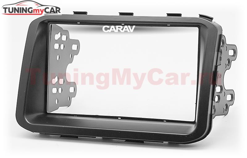 Переходная рамка для установки автомагнитолы CARAV 11-490: 2 DIN / 173 x 98 mm / 178 x 102 mm / KIA Cerato, Forte 2013+; K3 2012+