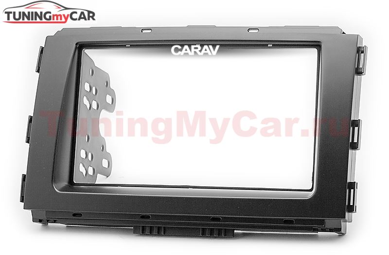 Переходная рамка для установки автомагнитолы CARAV 11-520: 2 DIN / 173 x 98 mm / 178 x 102 mm / KIA Carnival, Sedona 2014+