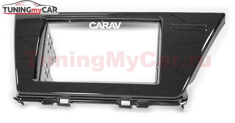 Переходная рамка для установки автомагнитолы CARAV 11-769: 2 DIN / 173 x 98 mm / 178 x 102 mm / KIA Niro 2016+