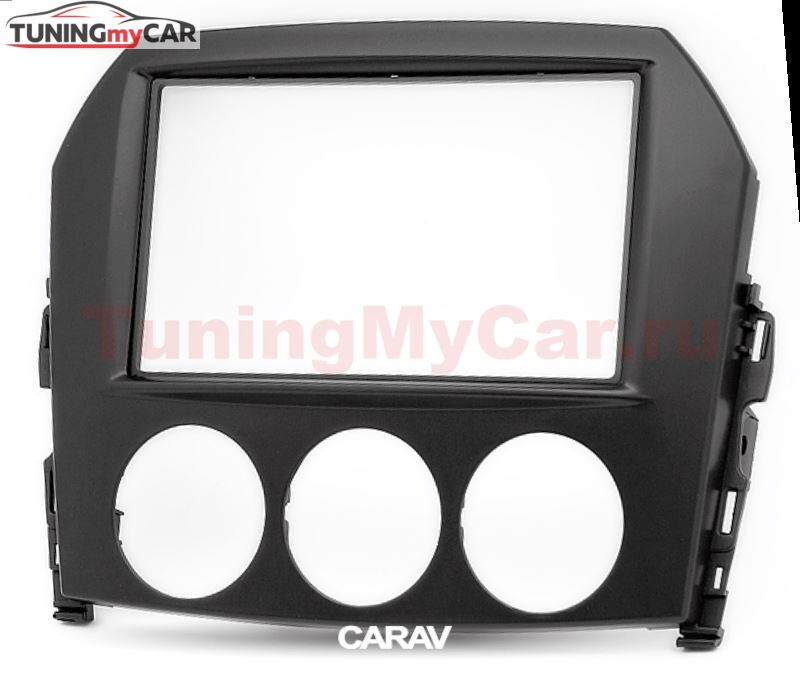 Переходная рамка для установки автомагнитолы CARAV 11-176: 2 DIN / 173 x 98 mm / 178 x 102 mm / MAZDA MX-5, Miata 2005-2015