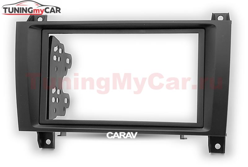 Переходная рамка для установки автомагнитолы CARAV 11-607: 2 DIN / 173 x 98 mm / 178 x 102 mm / MERCEDES-BENZ SLK (R171) 2004-2011