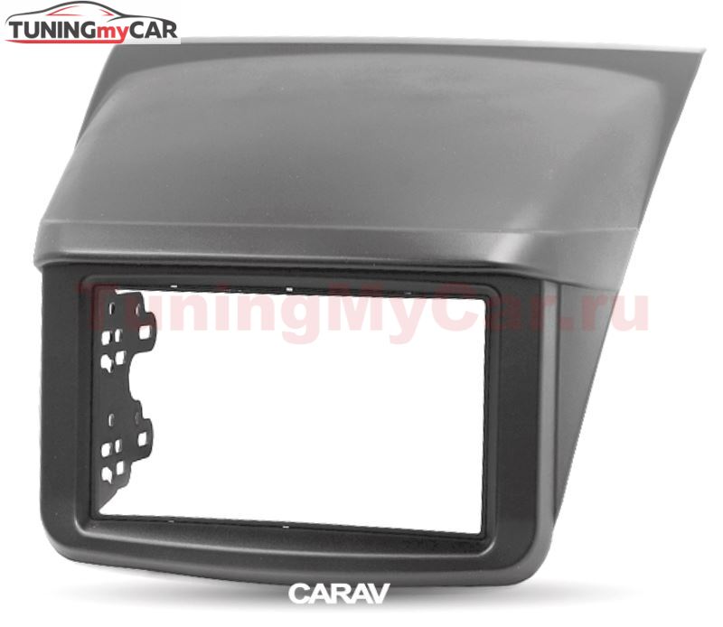 Переходная рамка для установки автомагнитолы CARAV 11-156: 2 DIN / 173 x 98 mm / 178 x 102 mm / MITSUBISHI L200, Triton 2006-2015; Pajero Sport 2008-2015, Challenger 2008+; Pajero Dakar 2010+