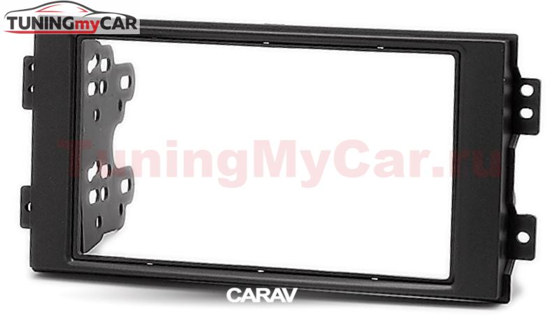 Переходная рамка для установки автомагнитолы CARAV 11-251: 2 DIN / 173 x 98 mm / 178 x 102 mm / MITSUBISHI Savrin 2001-2014